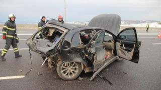 Kuzey Marmara Otoyolu'nda kaza: 3 yaralı