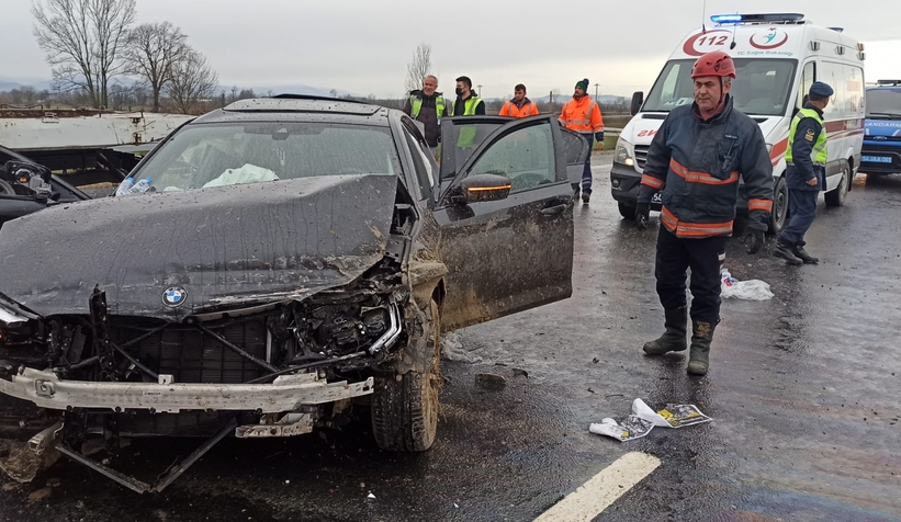 Kuzey Marmara Otoyolu'nda kaza: 5 yaralı