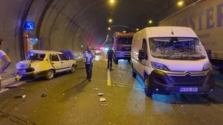 Kuzey Marmara Otoyolu'nda kaza: 6 yaralı