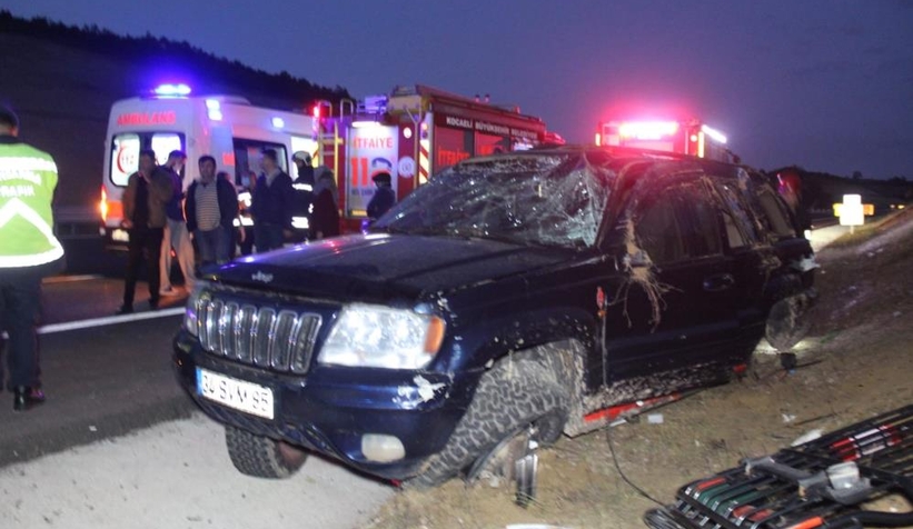 Kuzey Marmara Otoyolu'nda kaza: 6 yaralı