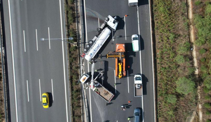 Kuzey Marmara Otoyolu'nda kaza