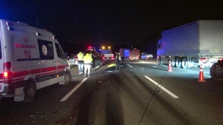 Kuzey Marmara Otoyolu’nda feci kaza: 1 ölü, 2 yaralı