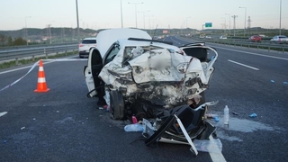 Kuzey Marmara Otoyolu’nda feci kaza: 2 ölü 4 yaralı