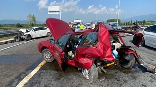 Kuzey Marmara Otoyolu’nda feci kaza:1 ağır, 4 yaralı