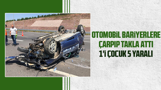 Kuzey Marmara Otoyolunda kaza 5 yaralı