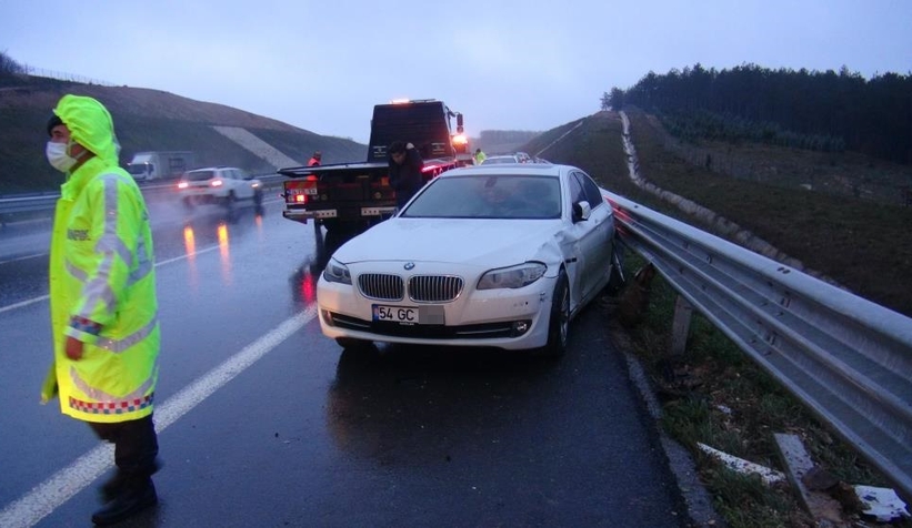 Kuzey Marmara Otoyolu’nda kaza