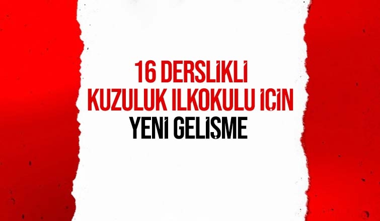 Kuzuluk İlkokulu yapımı için süreç başladı