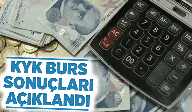 KYK burs ve kredi sonuçları açıklandı!