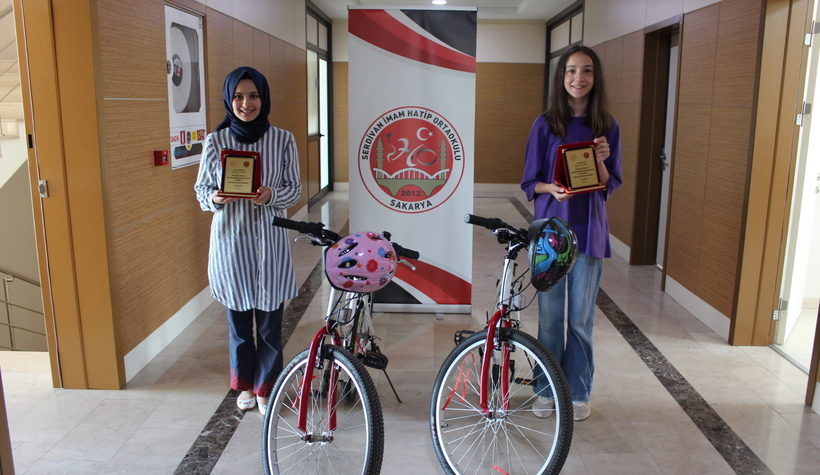 LGS başarısına bisiklet ödülü