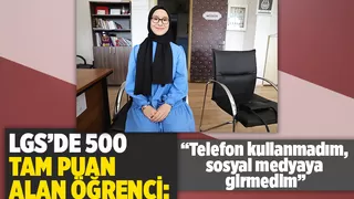 LGS birincisi Nur Dursun başarısının sırrını anlattı