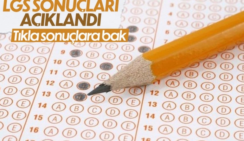 LGS sonuçları açıklandı