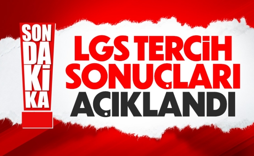 LGS yerleştirme sonuçları açıklandı