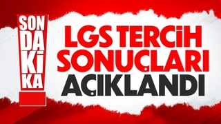 LGS yerleştirme sonuçları açıklandı
