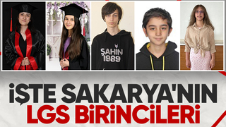 LGS’de  5 birinci Sakarya’dan
