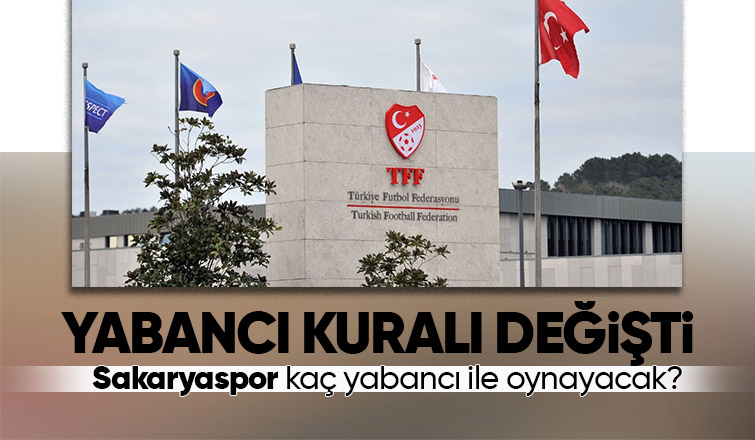 Liglerde yabancı kuralı değişti