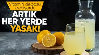 Limon suyu görünümlü ürünlerin satışı yasaklandı