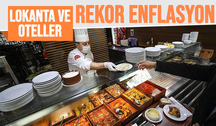 Lokantalarda rekor enflasyon