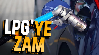 LPG'ye zam geldi