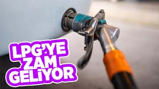 LPG'ye zam