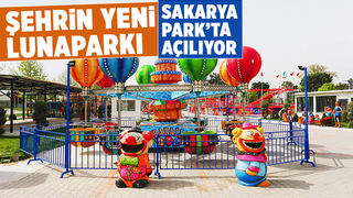 Lunaparkın resmi açılışı yapılıyor