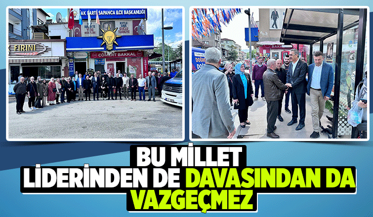 Lütfi Bayraktar üç ilçede seçim çalışmasını sürdürdü