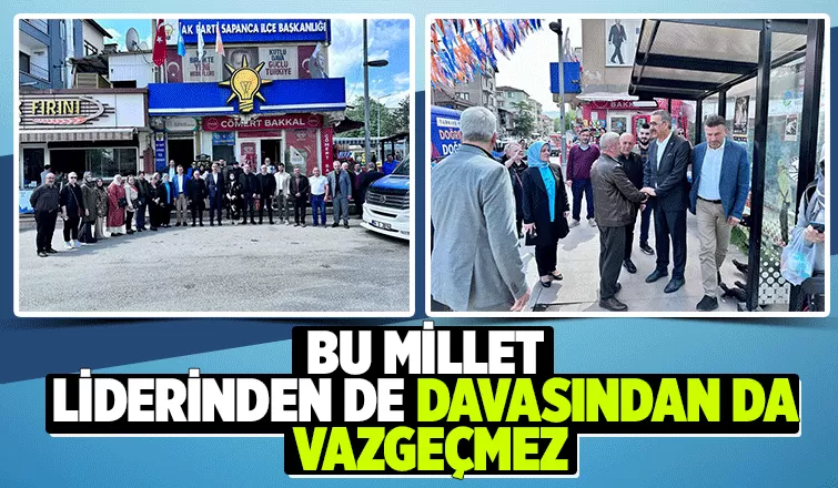 Lütfi Bayraktar üç ilçede seçim çalışmasını sürdürdü