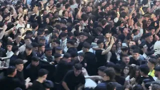 Lvbel C5 konserinde ortalık karıştı; Tekme tokat darp edildi