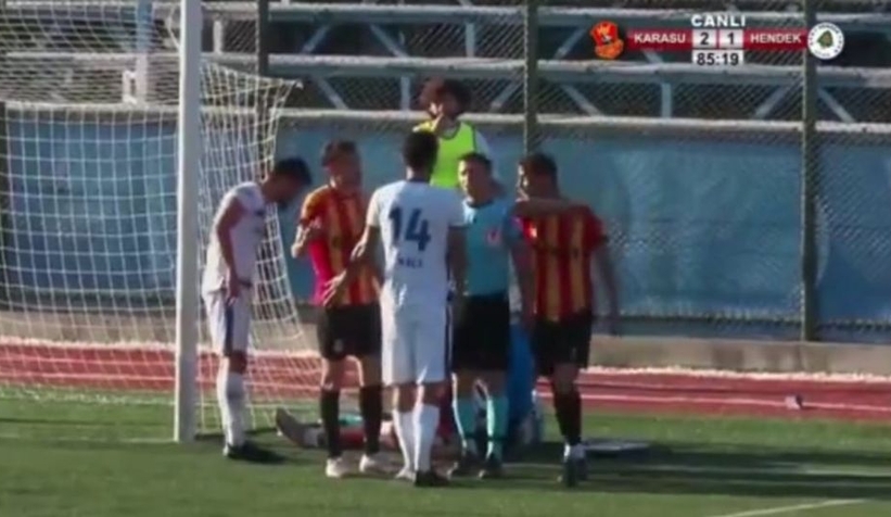 Maç bitti ortalık karıştı