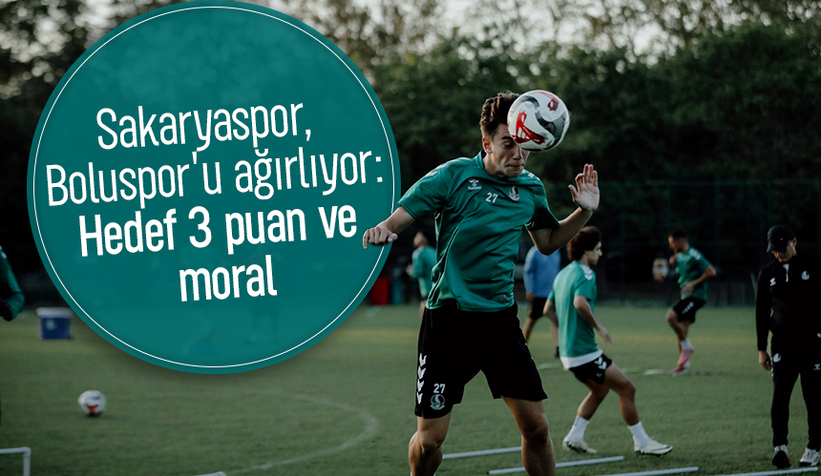 Maç günü; Sakaryaspor Boluspor karşısında galibiyet arayacak
