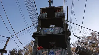 Macera Parkı’nda adrenalini ve eğlenceyi bir arada yaşadılar