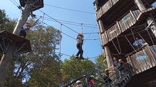 Macera Park’ta adrenalin dolu deneyim