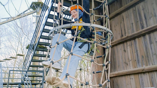 Macera Park’ta cesaretlerini test ettiler