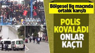 Maçta ortalık karıştı