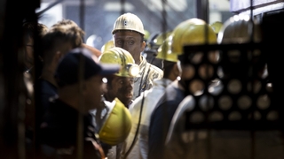 Maden ocağından yürek yakan fotoğraflar