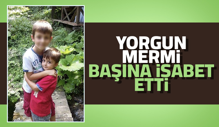 Maganda kurşunu başına isabet etti