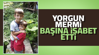 Maganda kurşunu başına isabet etti