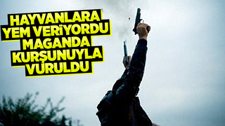 Maganda kurşunuyla vuruldu