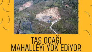 Mahallede taş ocağı kabusu; Afet Bölgesi ilan edildi