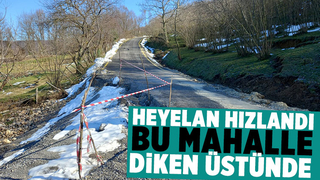 Mahallelinin heyelan korkusu, acil önlem istiyorlar