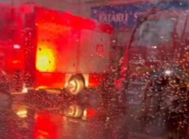 Mahkum hastanede yangın çıkardı