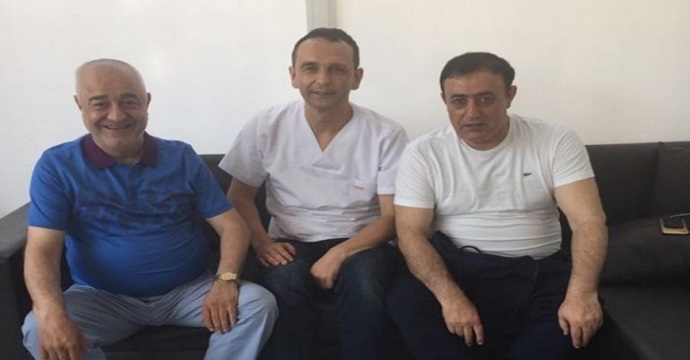 Mahmut Tuncer tedavi için Akyazı'ya geldi