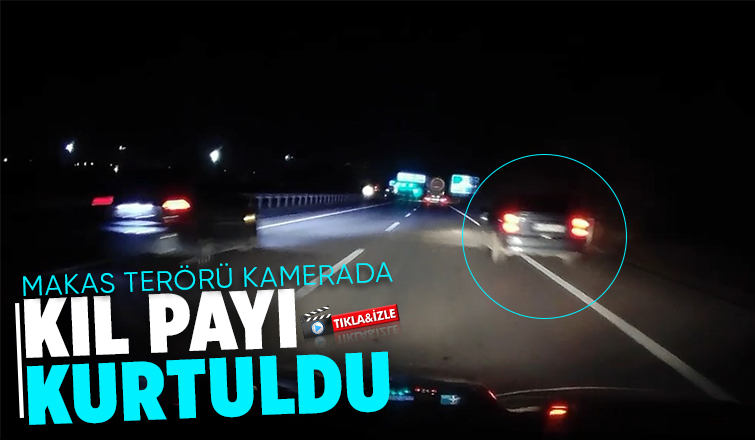 Makas attı ölümden kıl payı kurtuldu