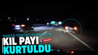 Makas attı ölümden kıl payı kurtuldu