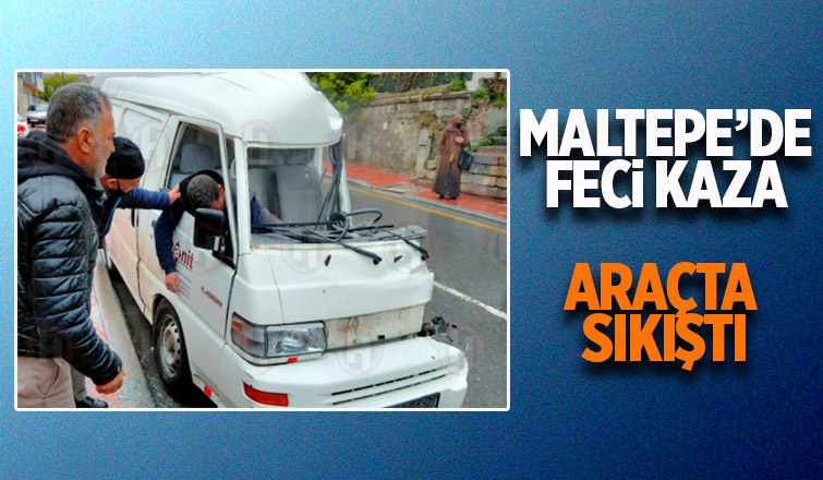 Maltepe'de feci kaza
