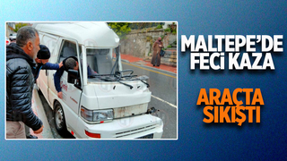 Maltepe'de feci kaza