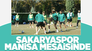 Manisa maçının hazırlıkları sürüyor