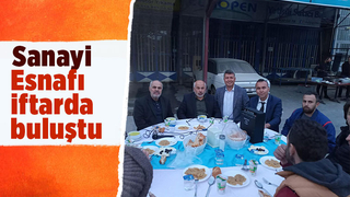 Marangozlar Sanayii esnafı iftarda buluştu
