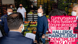Market ve hallerde denetimler başladı