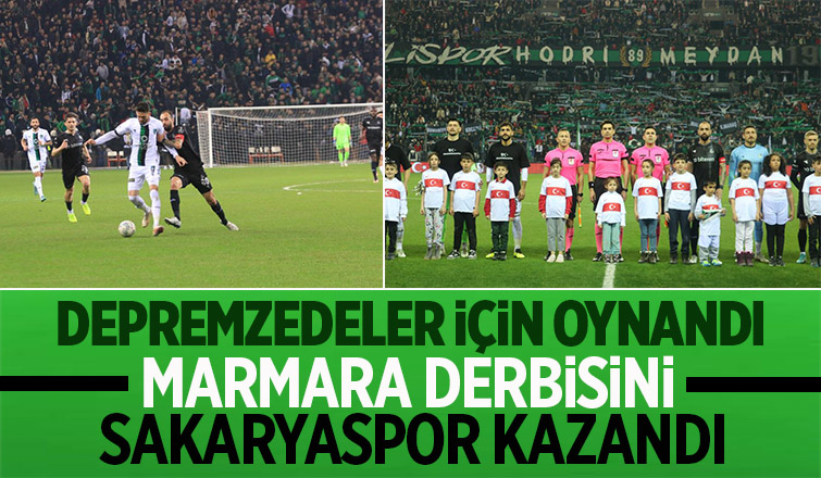 Marmara derbisi Sakaryaspor'un