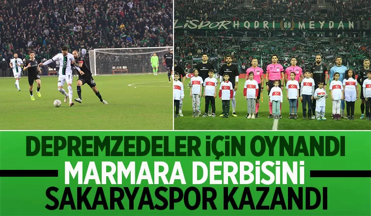 Marmara derbisi Sakaryaspor'un